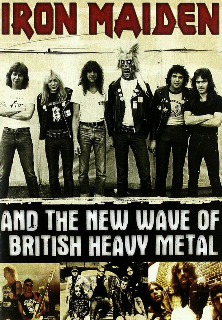 Iron Maiden y otras bandas de la New Wave of British Heavy Metal (NWOBHM), movimiento musical británico que impulsó el heavy metal a finales de los años setenta.
